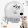 Self Cleaning Litter Box - 2.2lb-23lb Cat Can Use, 100L Automatic Cat Litter Box Self Cleaning, Extra Large for Multiple Cats, Anti-Pinch