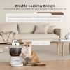 Automatic Cat Feeder - WiFi Cat Food Dispenser with APP Control Up to 15 Portions 10 Meals Per Day