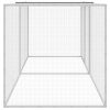 Chicken Cage with Roof Light Gray 79.9"x38.6"x35.4" Galvanized Steel