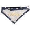 Touchdog 'Bad-to-the-Bone' Star Patterned Fashionable Velcro Bandana